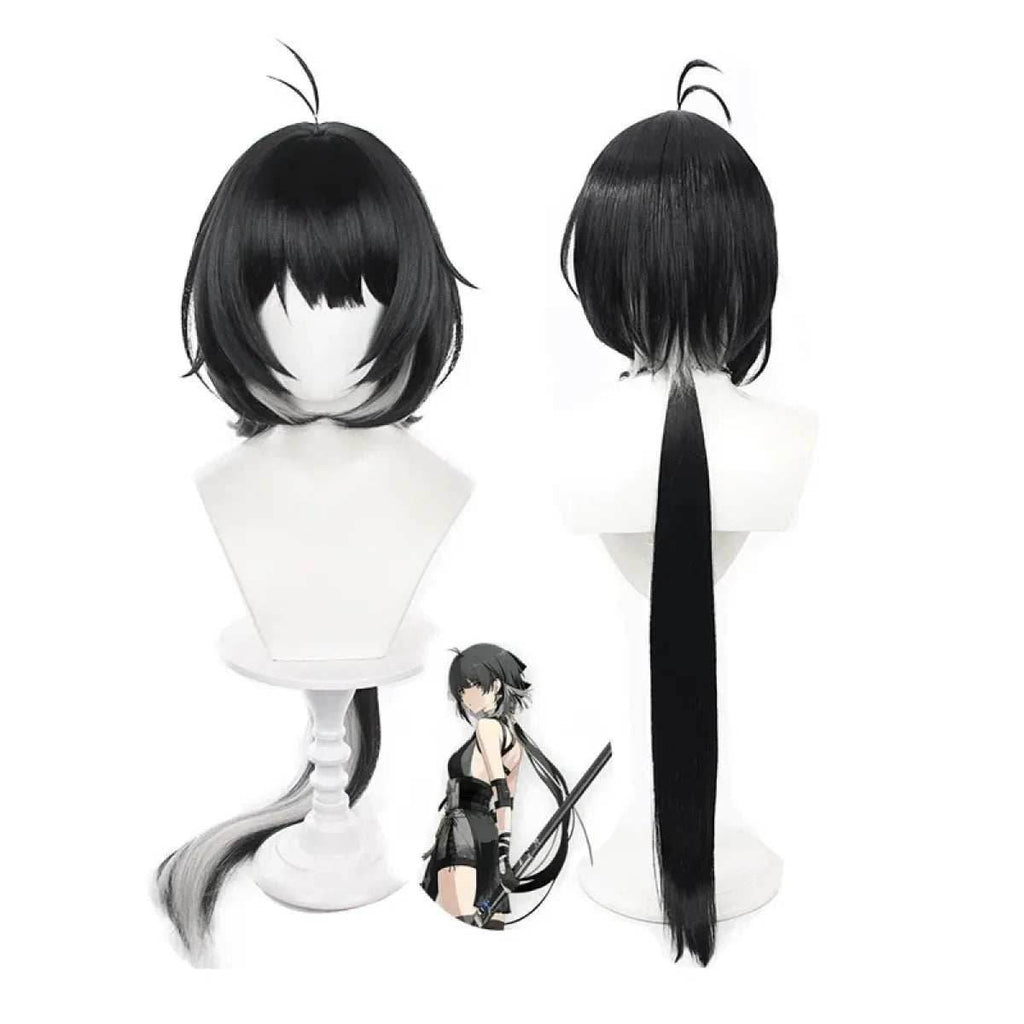 Wuthering Waves Rover Cosplay Costume – Full Set with Wig & Accessories - S / Wig Only
