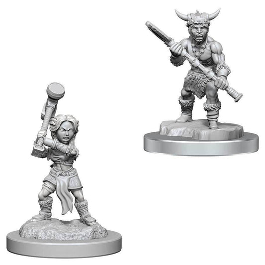 D&D: Nolzur's Marvelous Miniatures - Halfling Barbarians - 