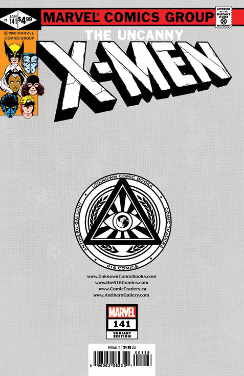 X-Men #141 Facsimile Edition Unknown Comics Ejikure Exclusive Var (11/22/2023)