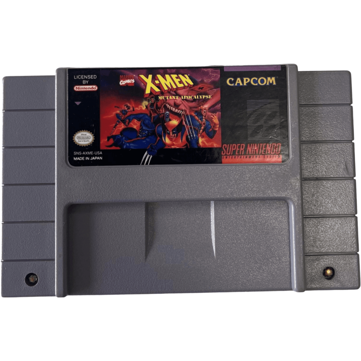 X-Men Mutant Apocalypse - Super Nintendo - Cartridge Only