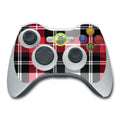 Red Plaid - Microsoft Xbox 360 Controller Skin