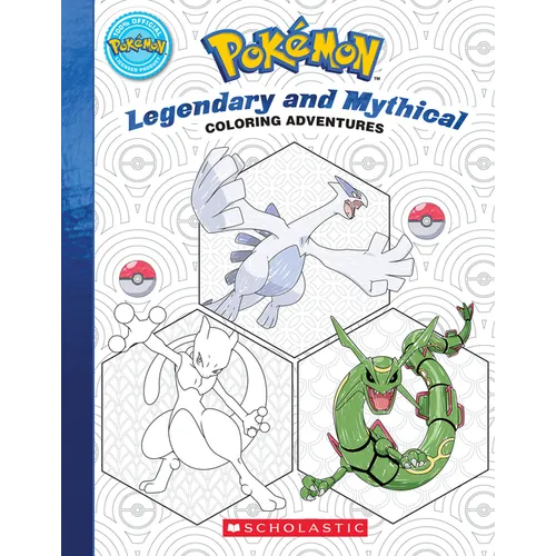 Pokémon Coloring Adventures #2: Legendary & Mythical Pokémon