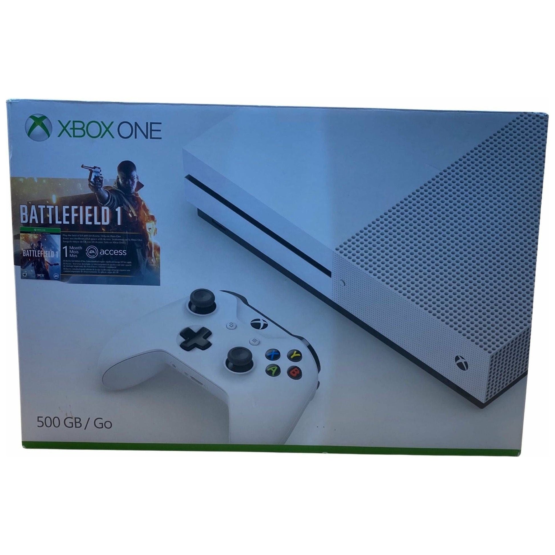 Xbox One S 500 GB White Console - Xbox One (Game Bundle)