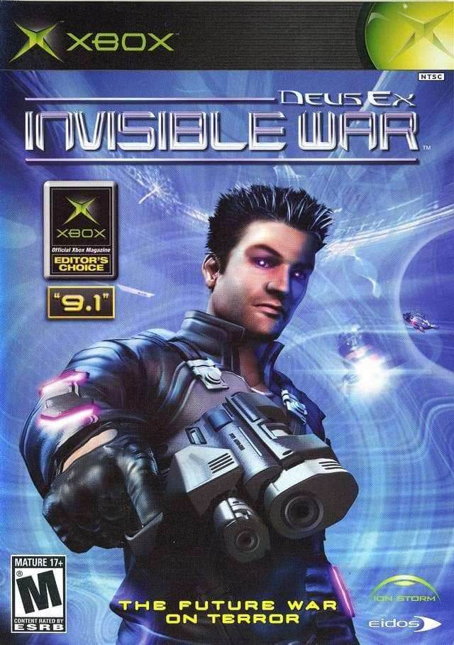 Deus Ex: Invisible War (Xbox) - Game Manual Only