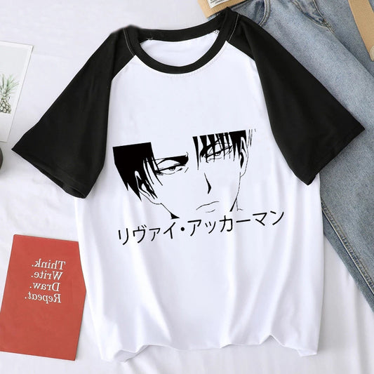 Y2k Japanese Anime Attack on Titan T Shirt Shingeki No K yoji