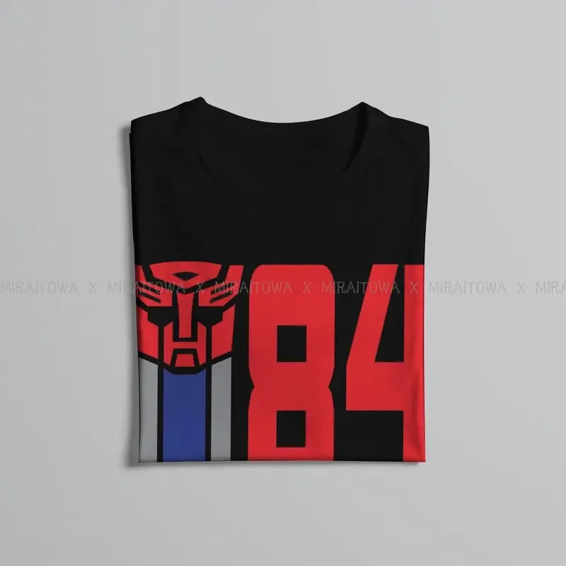 Y2K Transformers car robot original tshirts Autobots 84 distinctive homme T shirt hipster clothing 6XL