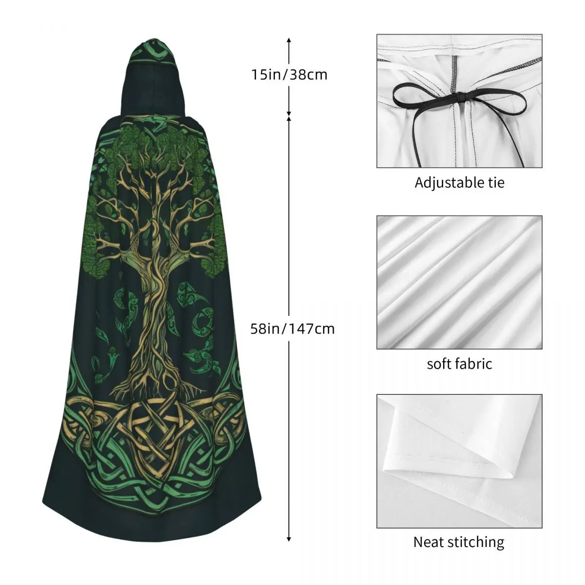 Yggdrasil Tree Of Life cloak