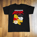 Cocaine Bear Winnie Black Tee