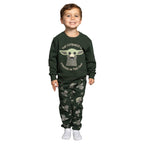 Yoda and Grogu Matching Sweatshirt & Pants Set