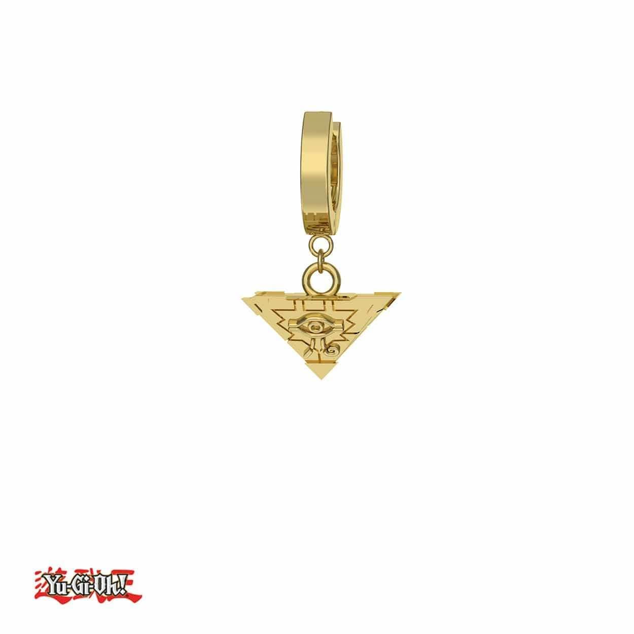 Yu-Gi-Oh!™ Millennium Puzzle Earring - Gold / Single