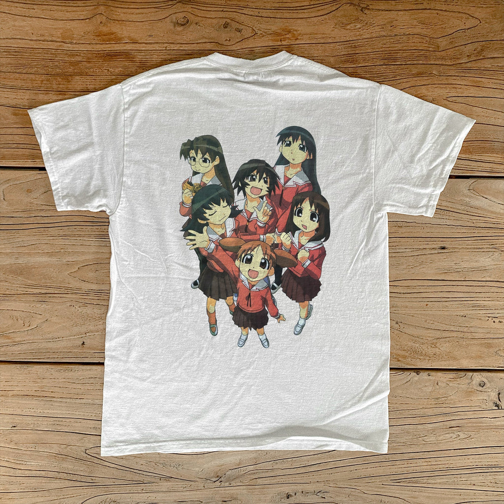 Azumanga Daioh 2000s Chiyo Kagura Washed White T-Shirt