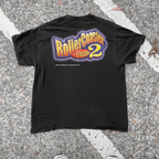 Rollercoaster Tycoon 2' Vintage Wash Black Tee