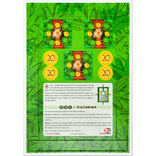Cacao: Volcanoes Mini Expansion - 