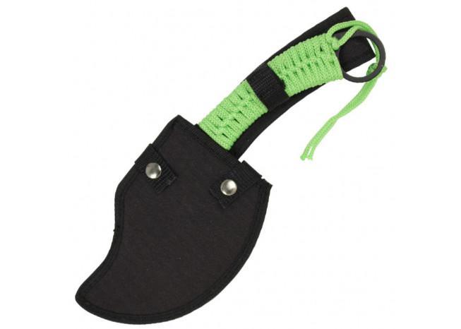 Zed Skullsplitter Throwing Axe - Green