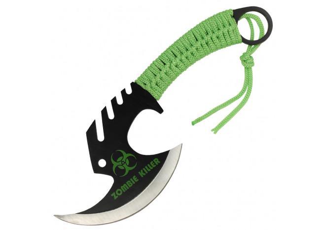 Zed Skullsplitter Throwing Axe - Green