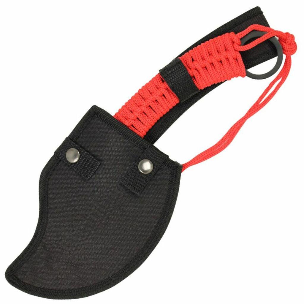 Zed Skullsplitter Throwing Axe - Red