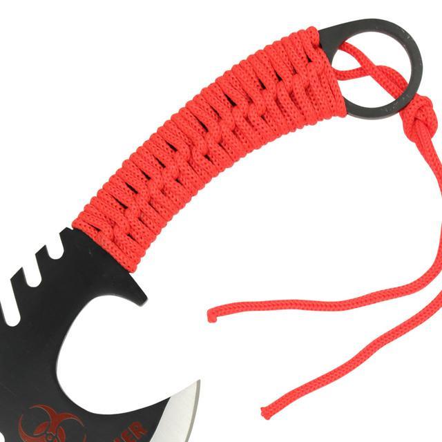 Zed Skullsplitter Throwing Axe - Red