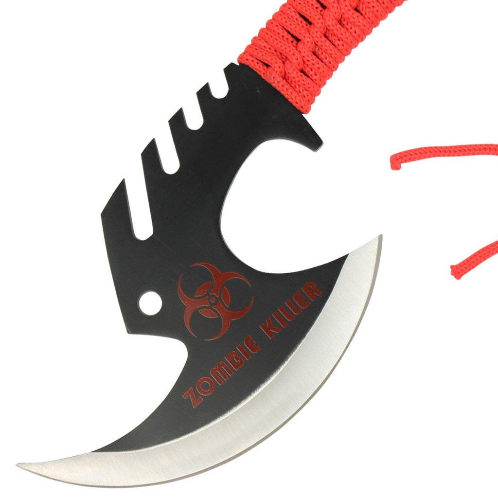 Zed Skullsplitter Throwing Axe - Red