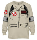 Zeddemore Long Sleeve Costume T-Shirt With Back Print - S