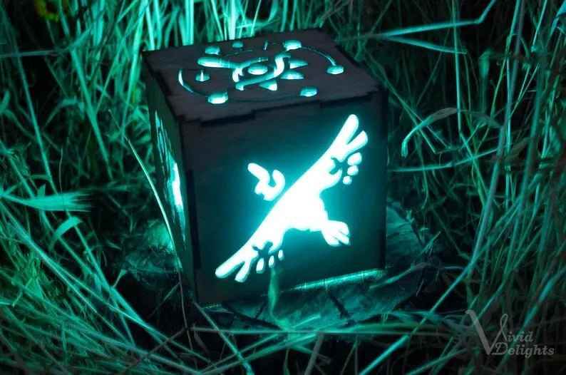 Zelda Inspired Lantern – Breath of The Wild Light | Ambient Night Light - No gift option