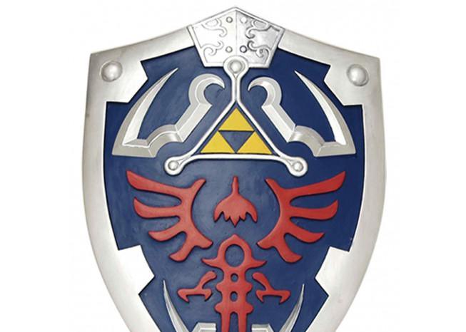 Zelda Hylian Link Triforce Shield