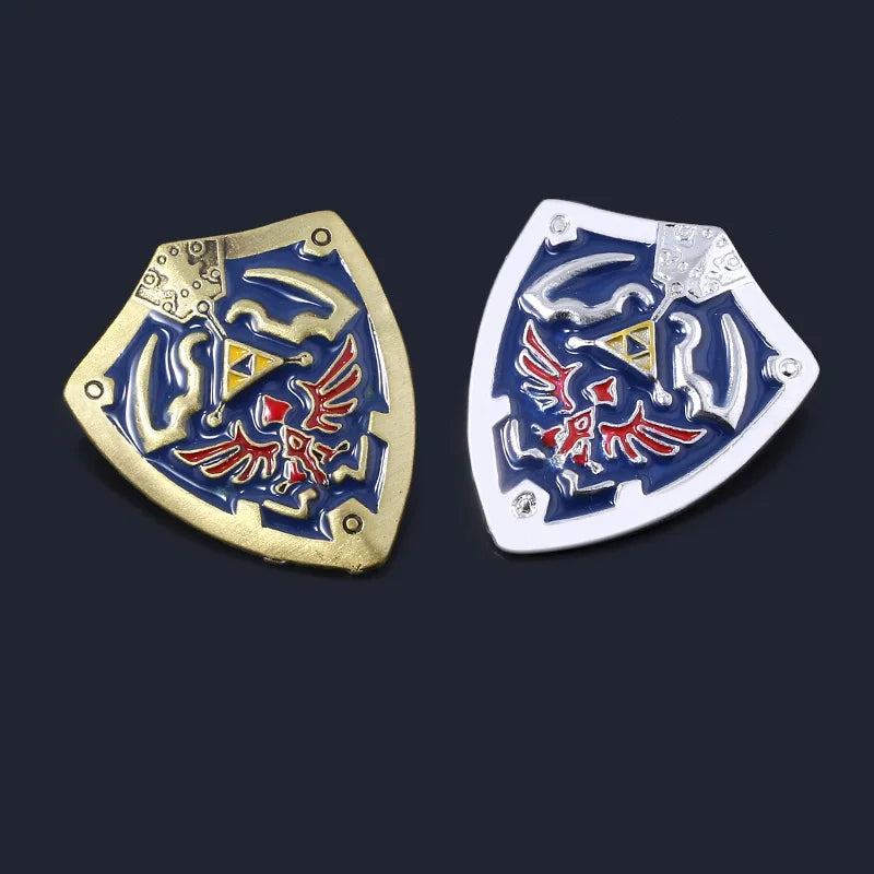 Zeldas Hylian Shield Brooch Pins Majora's Mask