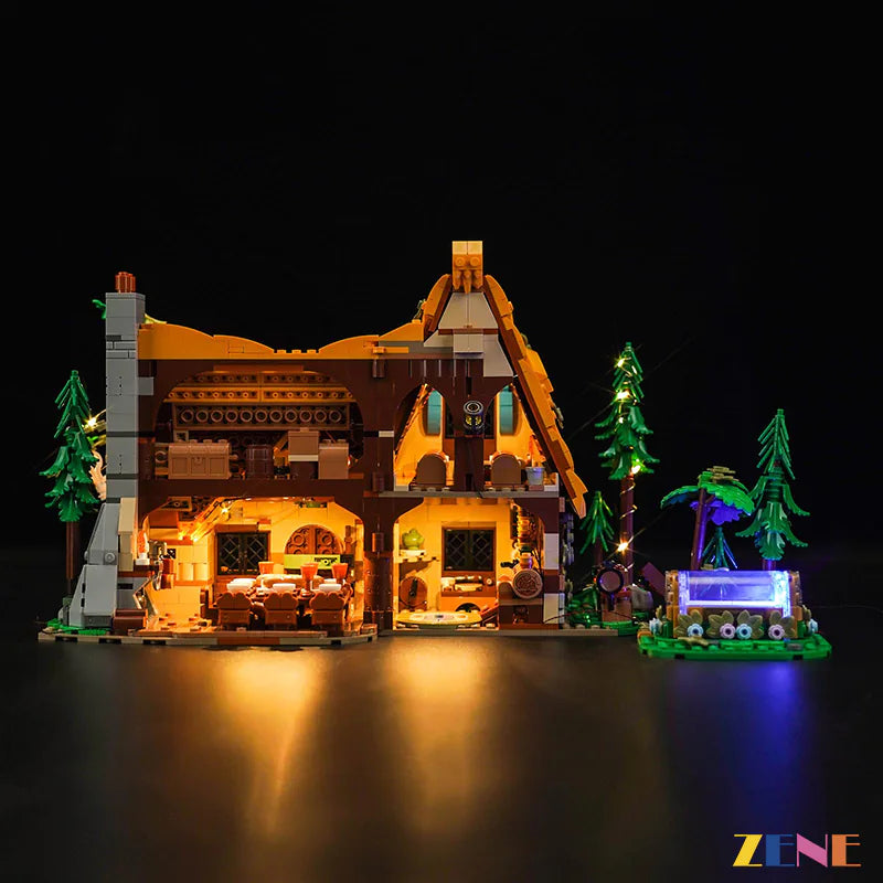 Light Kit for LEGO® Snow White Cottage #43242