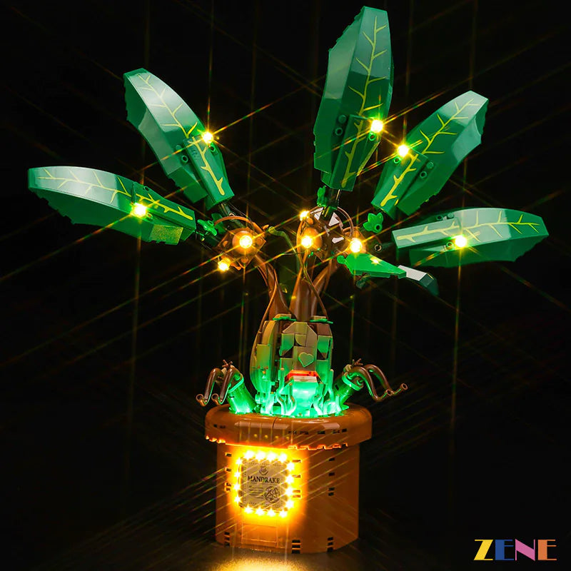 Light Kit for LEGO Mandrake #76433 Harry Potter