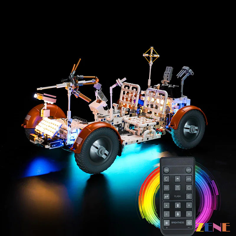 Light Kit for LEGO NASA Apollo Lunar Roving Vehicle - LRV #42182