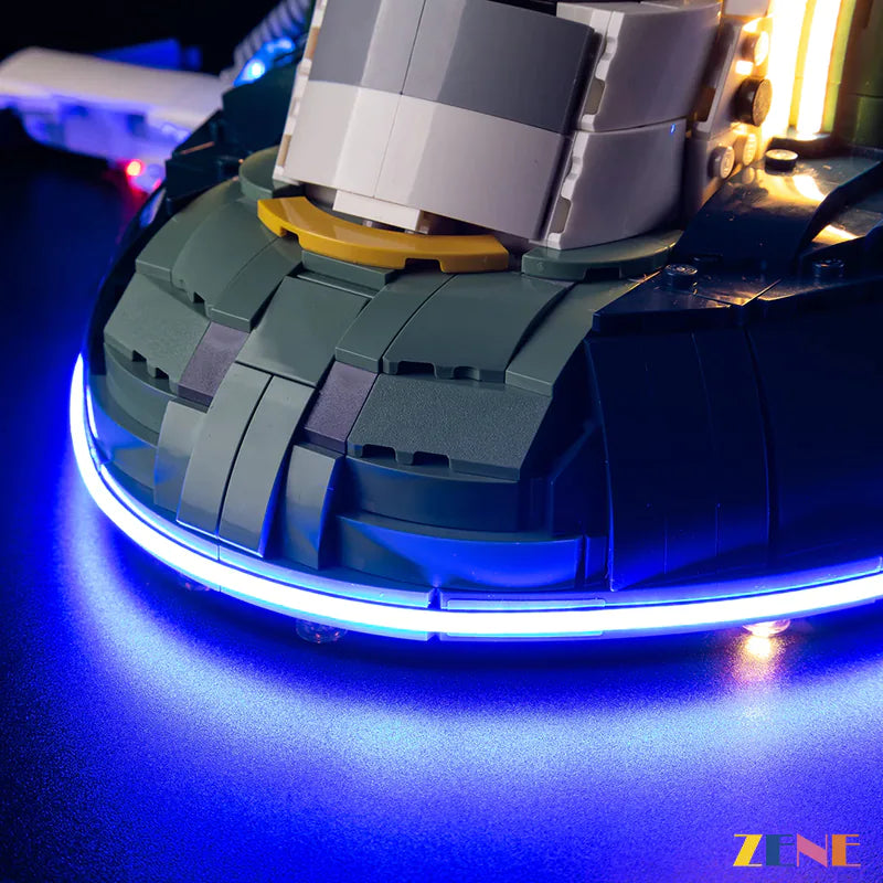 Light Kit for LEGO Jango Fett's Firespray-Class Starship #75409 (Ver.2)