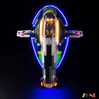 Light Kit for LEGO Jango Fett's Firespray-Class Starship #75409 (Ver.2)