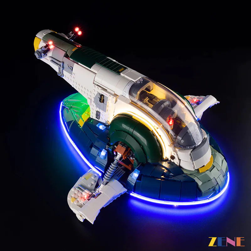 Light Kit for LEGO Jango Fett's Firespray-Class Starship #75409 (Ver.2)