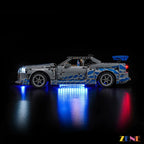 Light Kit for LEGO Furious Nissan Skyline GT-R (R34) Car #42210
