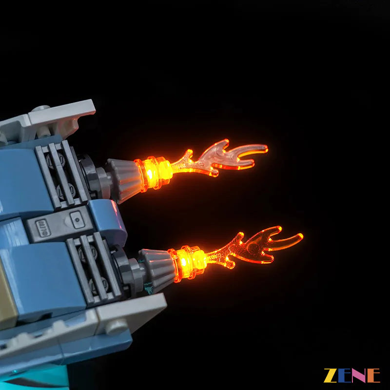 LEGO Flying Moon Car Light Kit for #40789