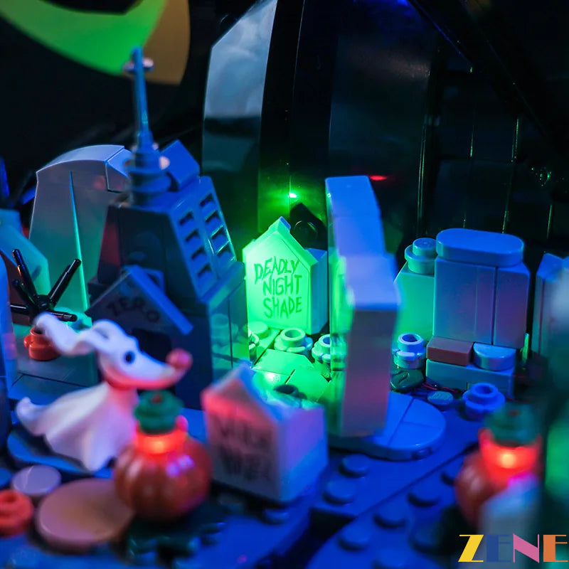 Light Kit for LEGO Tim Burton's The Nightmare Before Christmas #21351