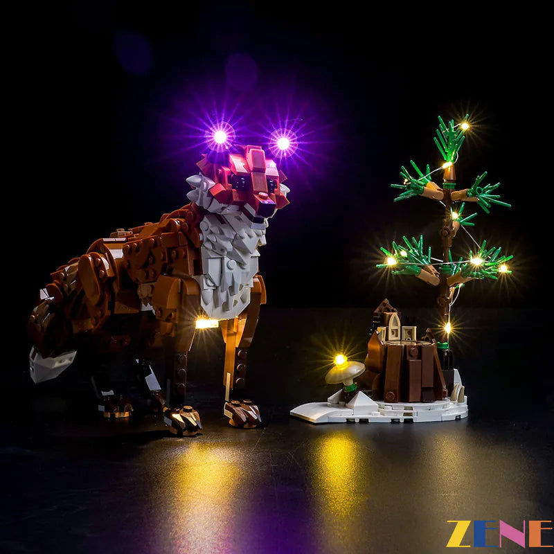 Light Kit for LEGO Red Fox #31154 Forest Animals