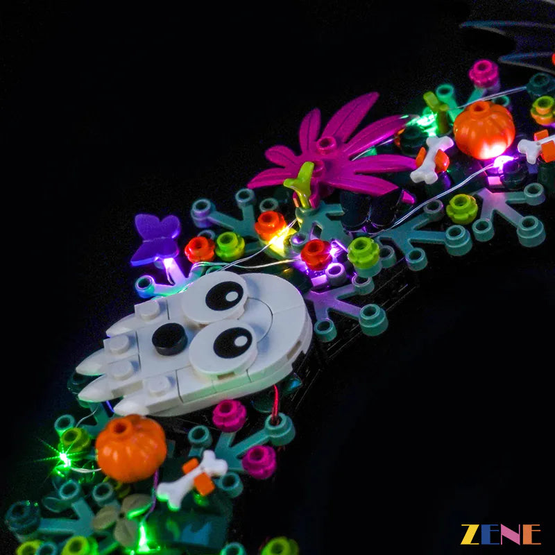 LEGO Halloween Wreath Light Kit for #40825