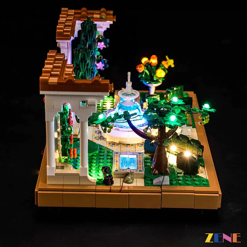 Light Kit for LEGO Fountain Garden #10359
