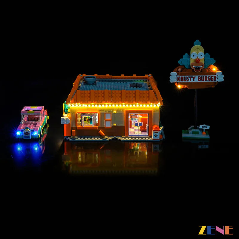Light Kit for LEGO The Krusty Burger Simpsons #10352