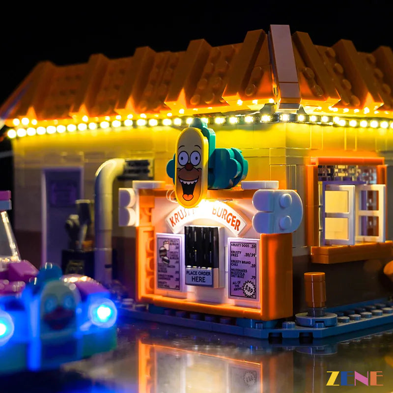 Light Kit for LEGO The Krusty Burger Simpsons #10352