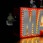 Light Kit for LEGO Marvel Logo & Minifigures #76313