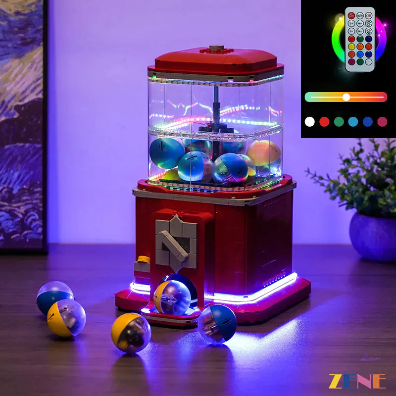 Light Kit for LEGO Minifigure Vending Machine #21358 (Multi Color)