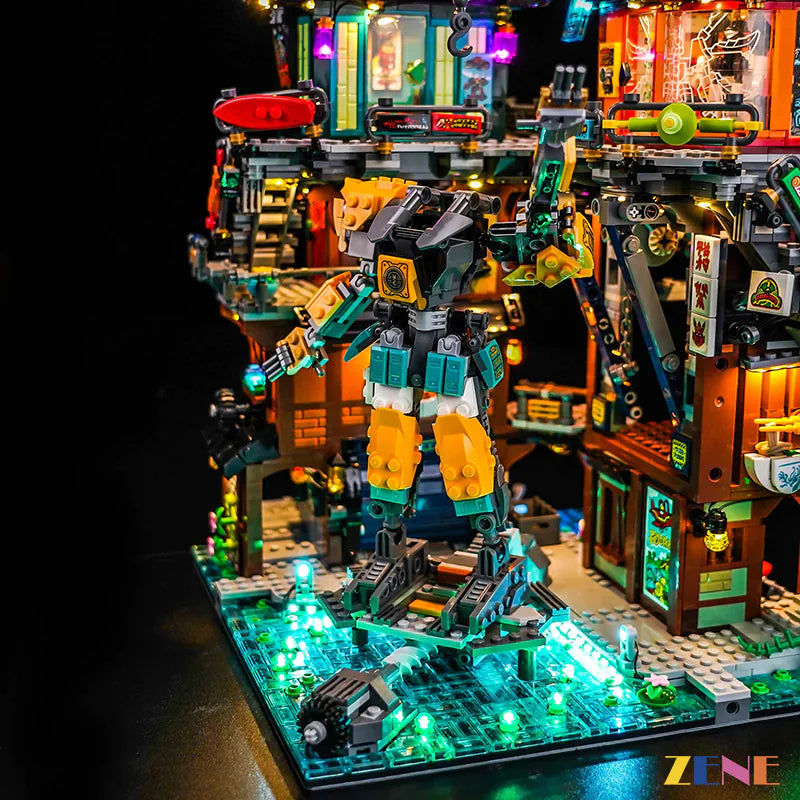 Light Kit for LEGO NINJAGO Workshops #71837 (Ver.2)