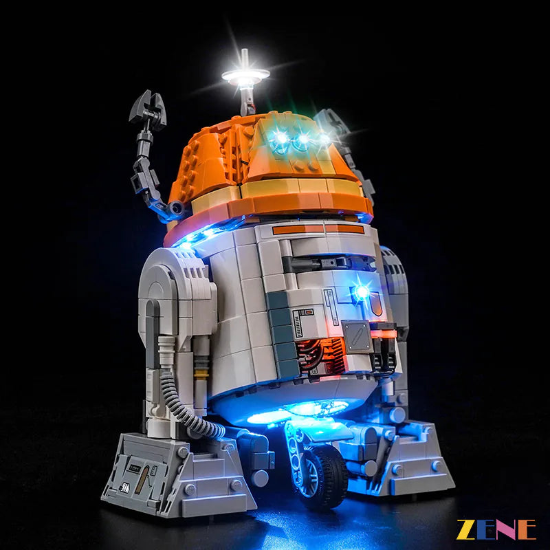 Light Kit for LEGO Chopper (C1-10P) Astromech Droid #75416
