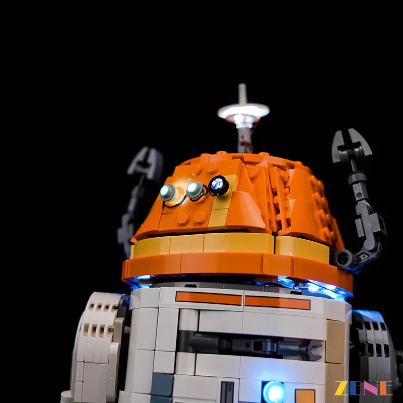 Light Kit for LEGO Chopper (C1-10P) Astromech Droid #75416