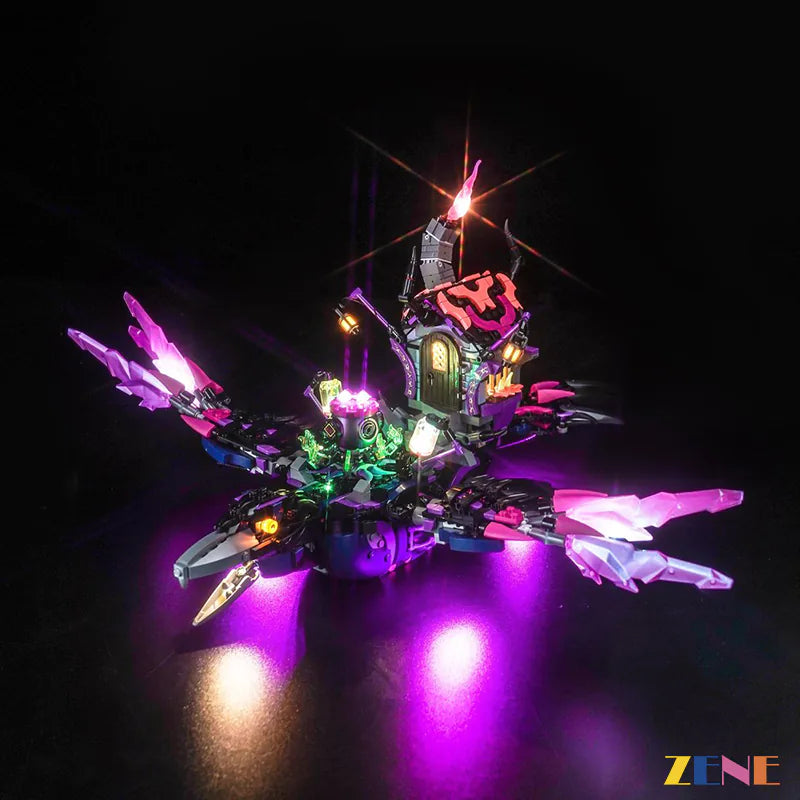 Light Kit for LEGO The Never Witch's Midnight Raven #71478