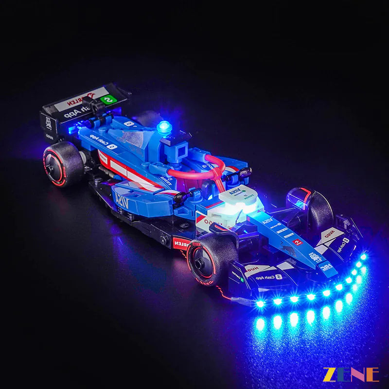 Light Kit for LEGO F1 Race Car Visa Cash App RB VCARB 01 #77246