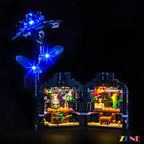 LEGO Wednesday Black Dahlia Flower Light Kit for #76784
