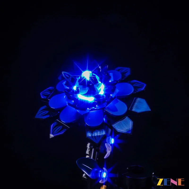 LEGO Wednesday Black Dahlia Flower Light Kit for #76784