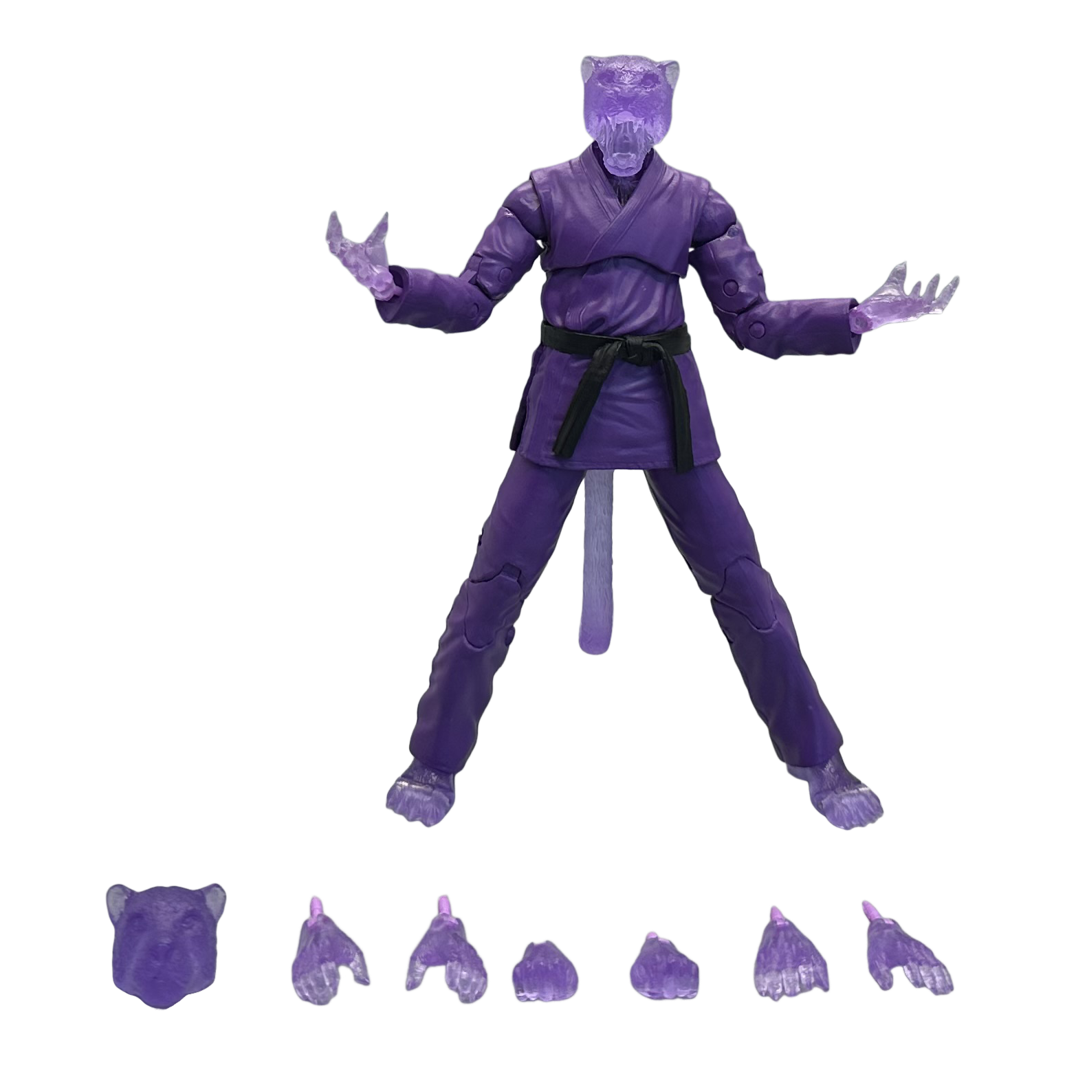 Jiu Jitsu Combat Creatures Paulo the Panther Action Figure